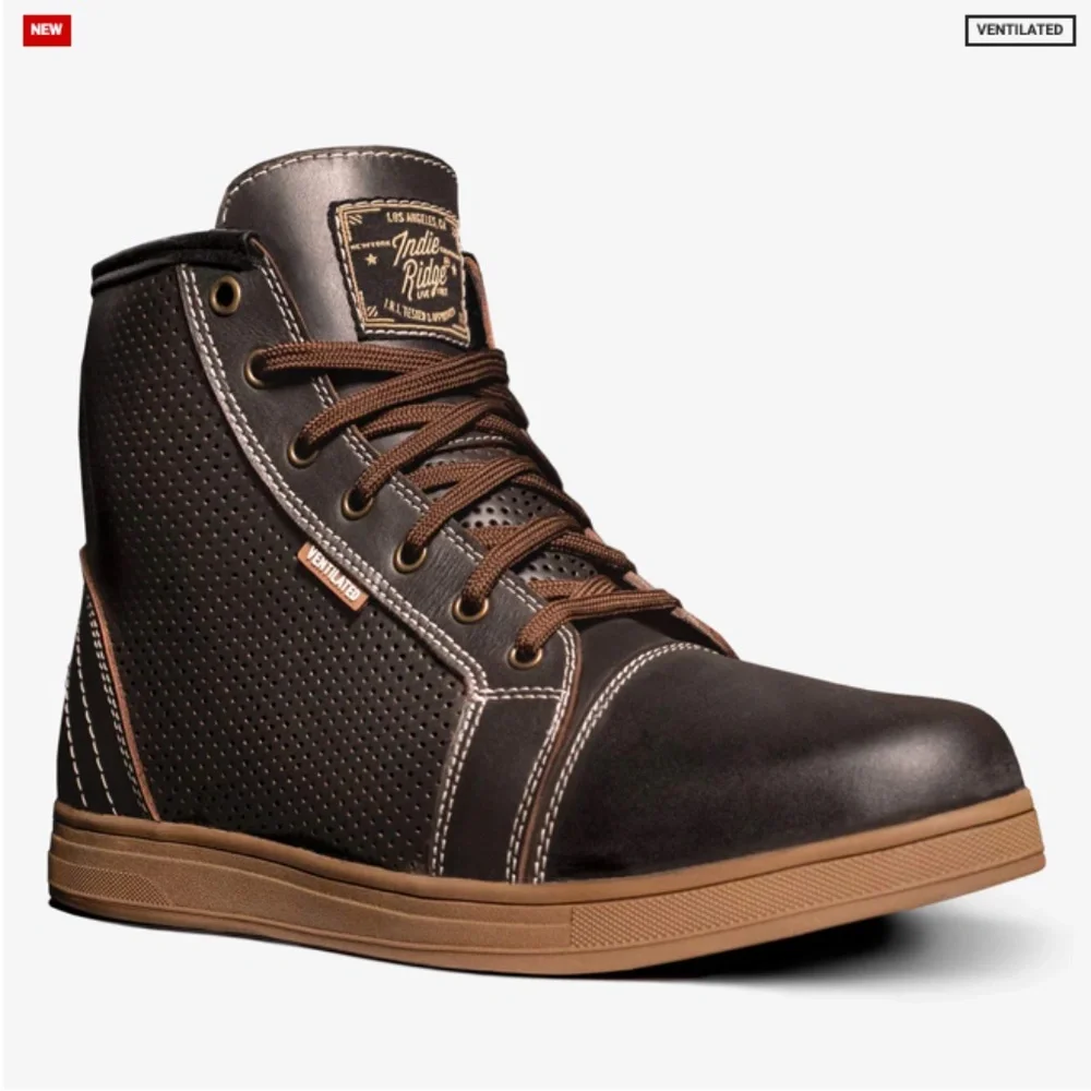 Leather Motorcycle Boots - The Walker - Picture 1 of 1